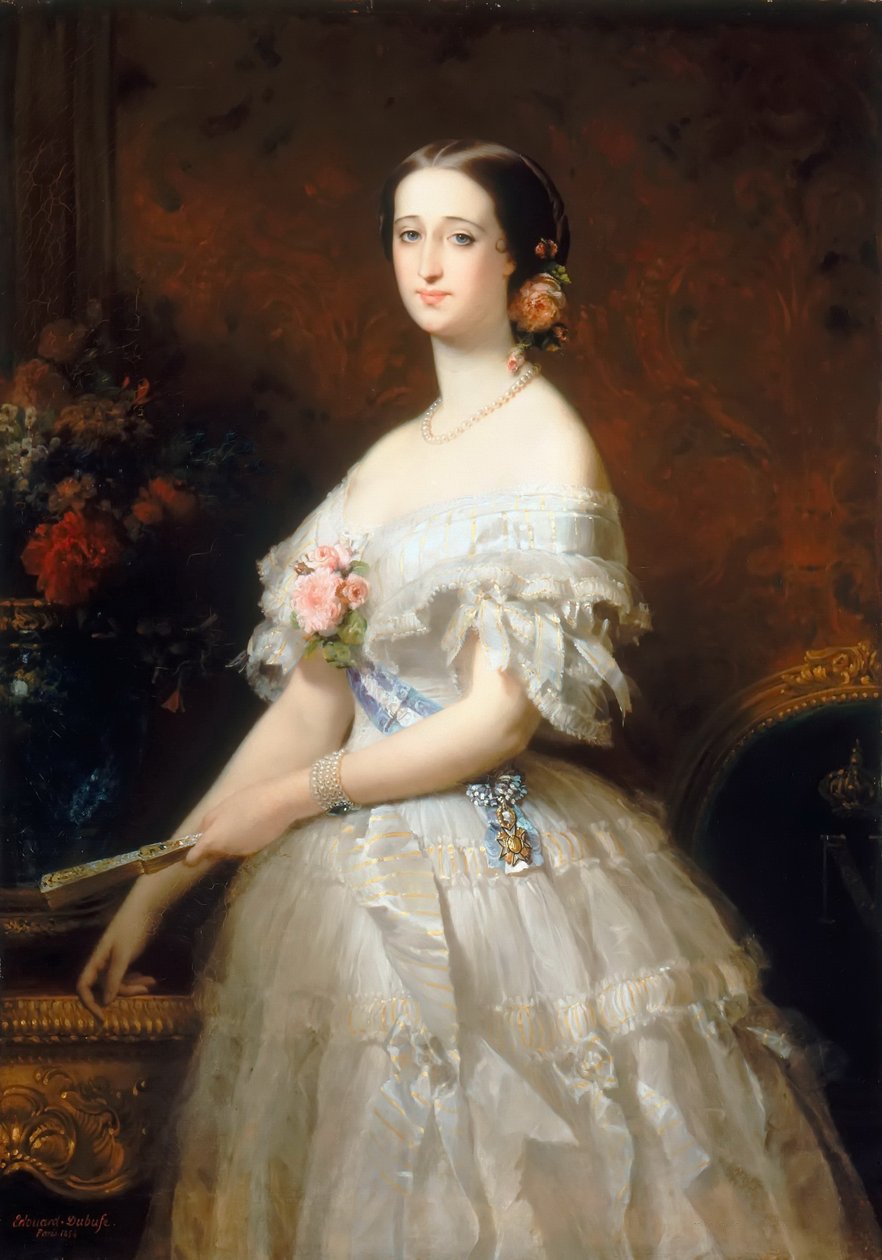 Eugénie de Montijo, franskmennenes keiserinne av Edouard Louis Dubufe