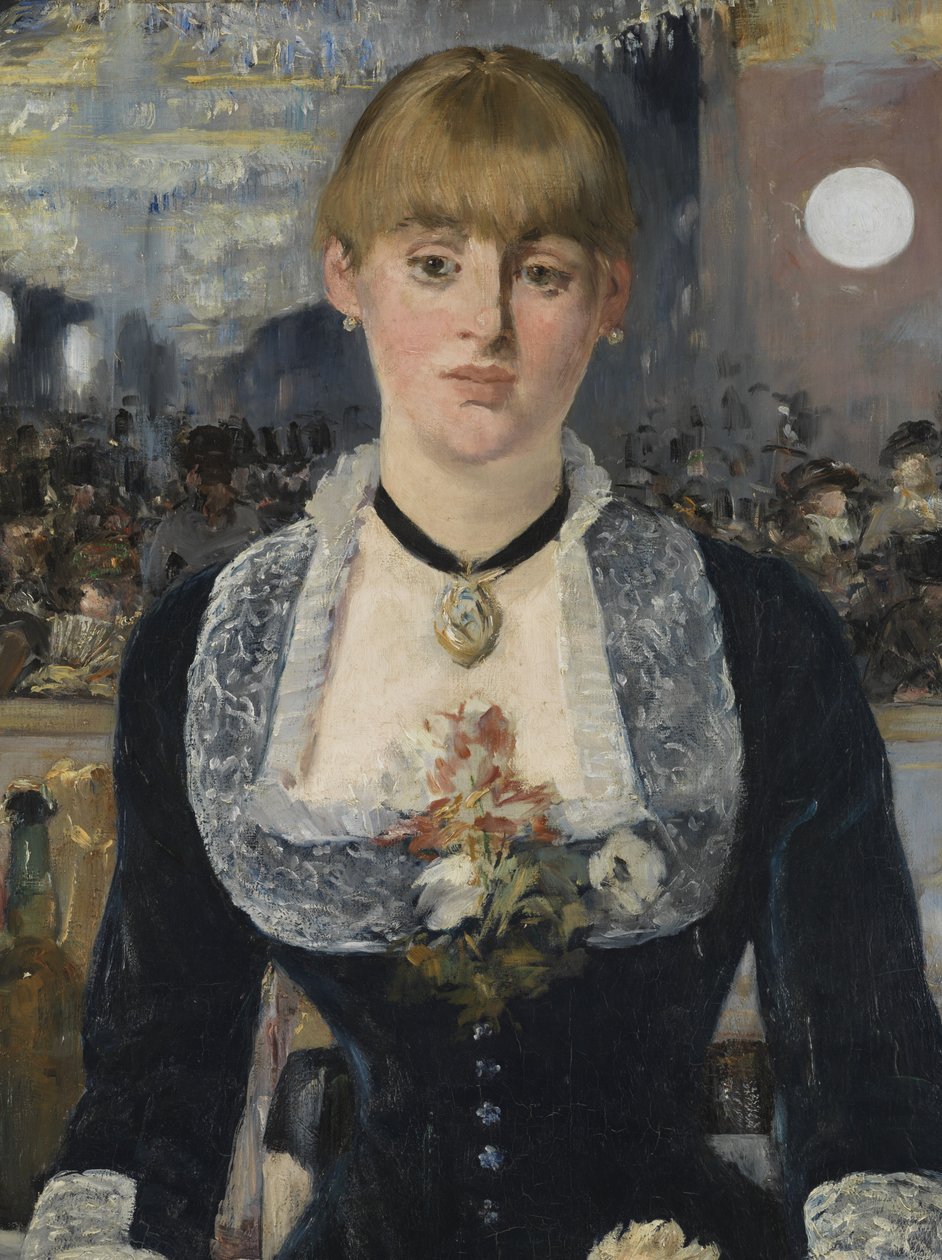 A Bar at the Folies-Bergere, 1881-82 (detalj av 2536) av Édouard Manet
