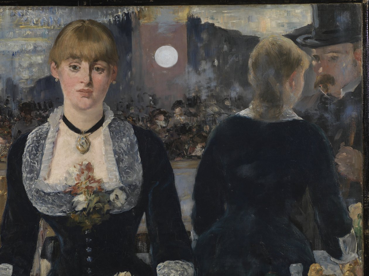 A Bar at the Folies-Bergere, 1881-82 (detalj av 2536) av Édouard Manet