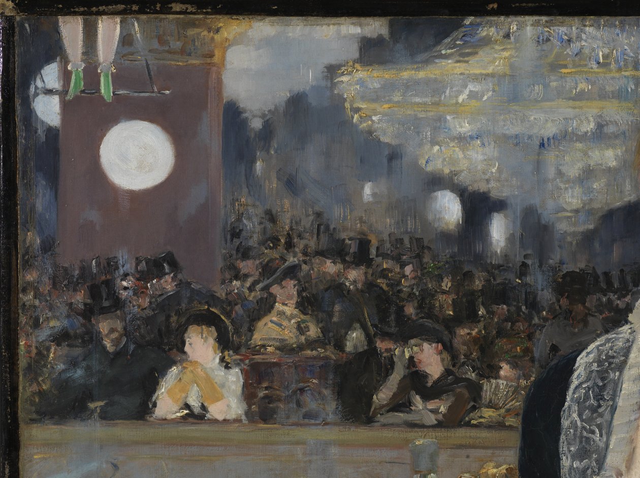 A Bar at the Folies-Bergere, 1881-82 (detalj av 2536) av Édouard Manet