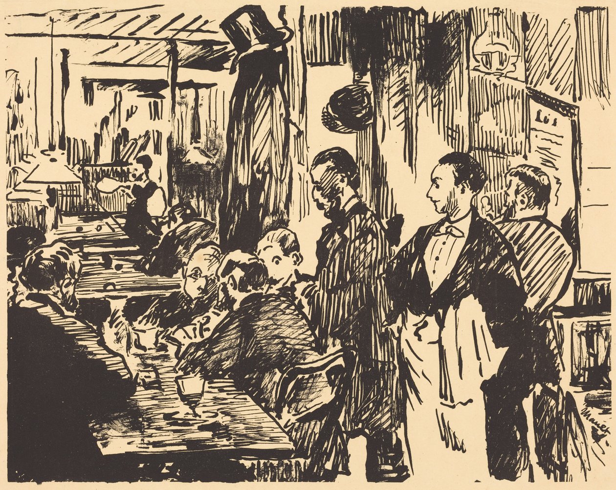 På kaféen av Édouard Manet