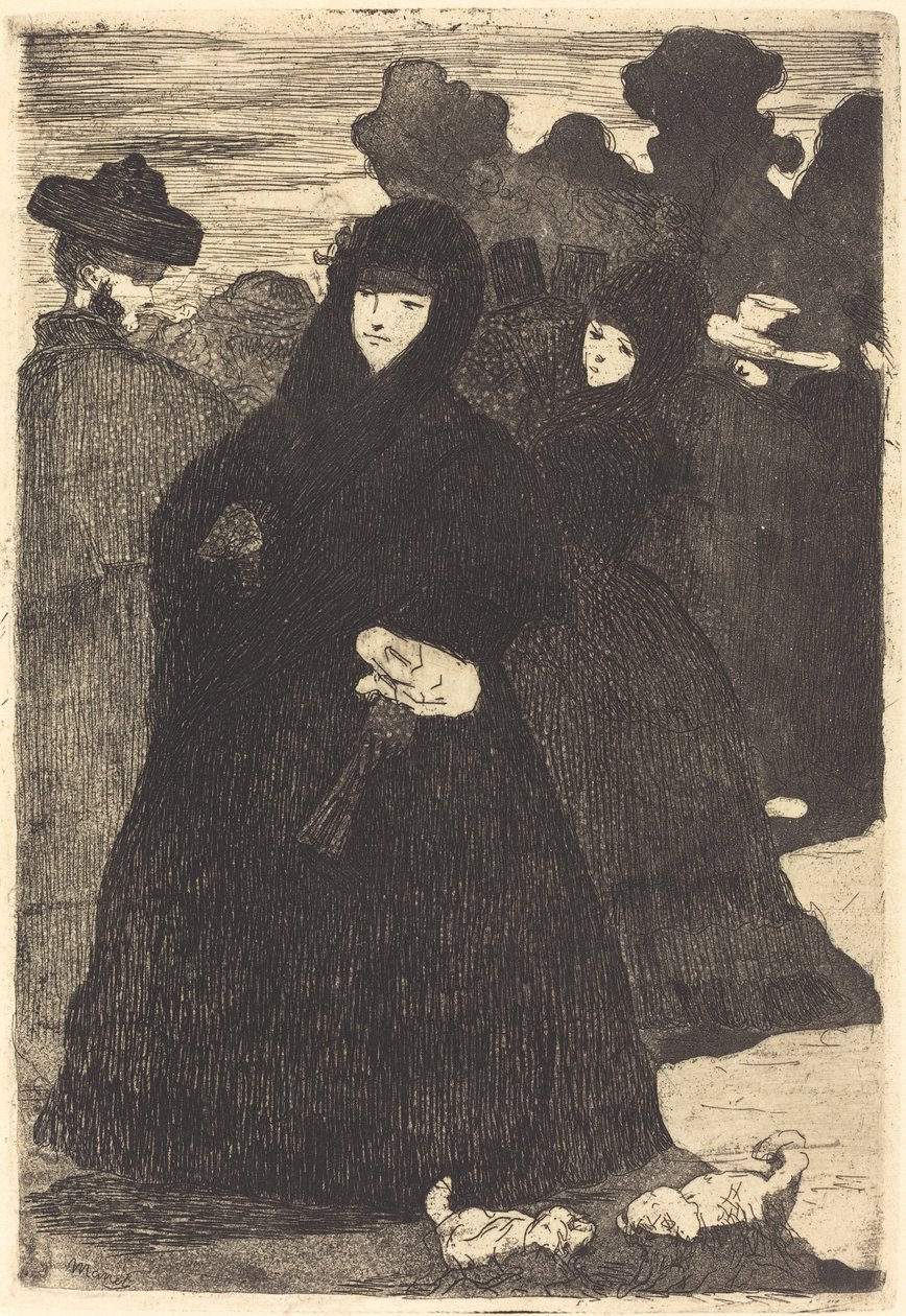 På Prado Au Prado, 18651868. av Édouard Manet
