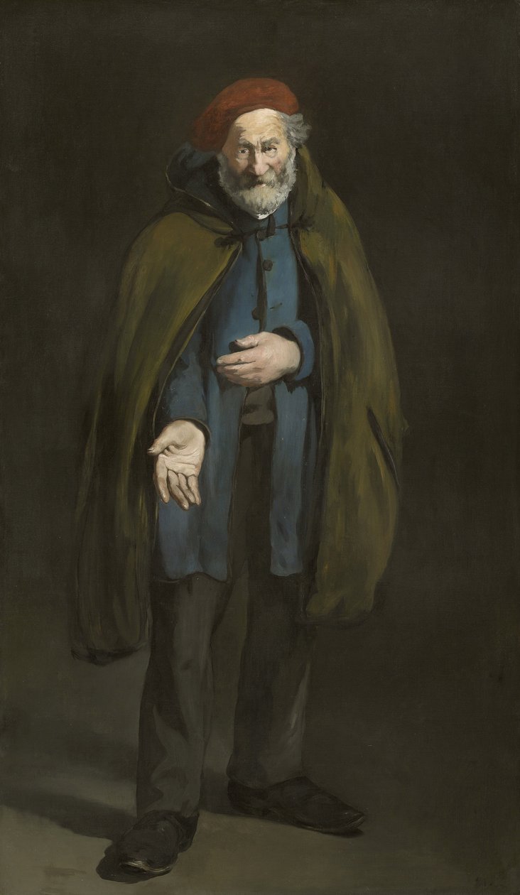 Tigger med en Duffel Coat av Édouard Manet