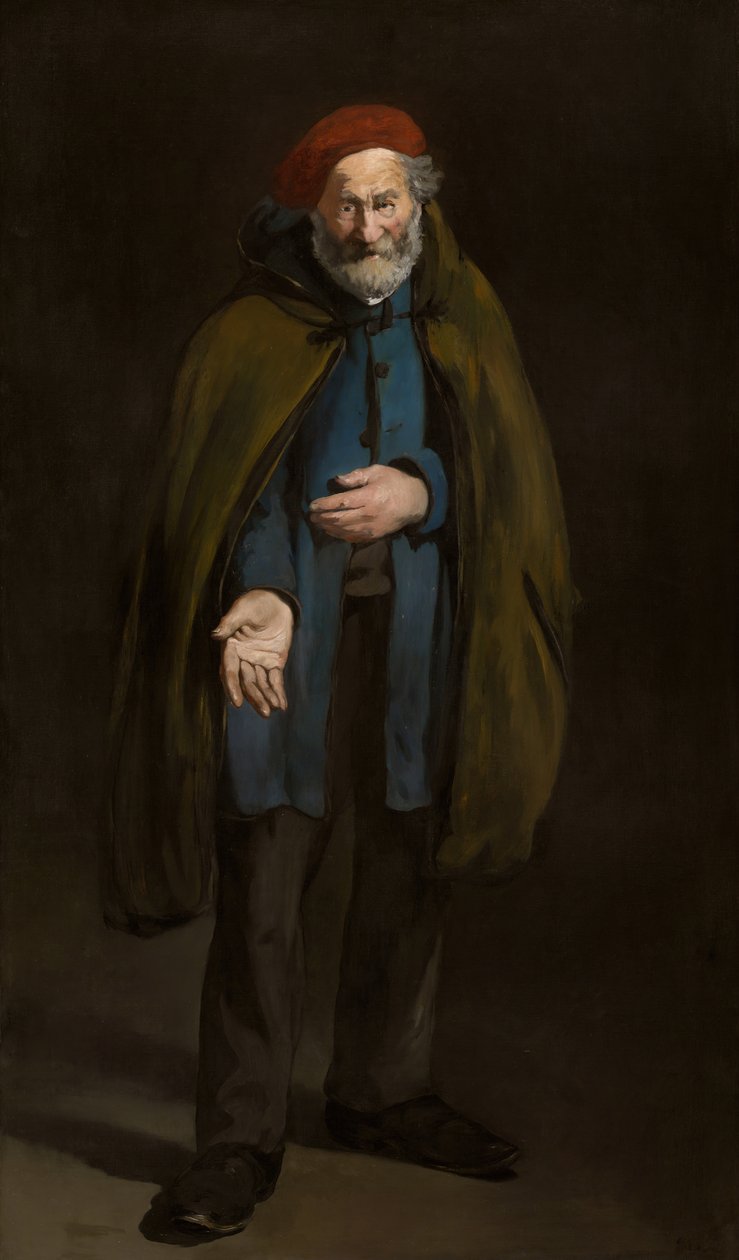 Tigger med en duffle coat-filosof, 186567. av Édouard Manet