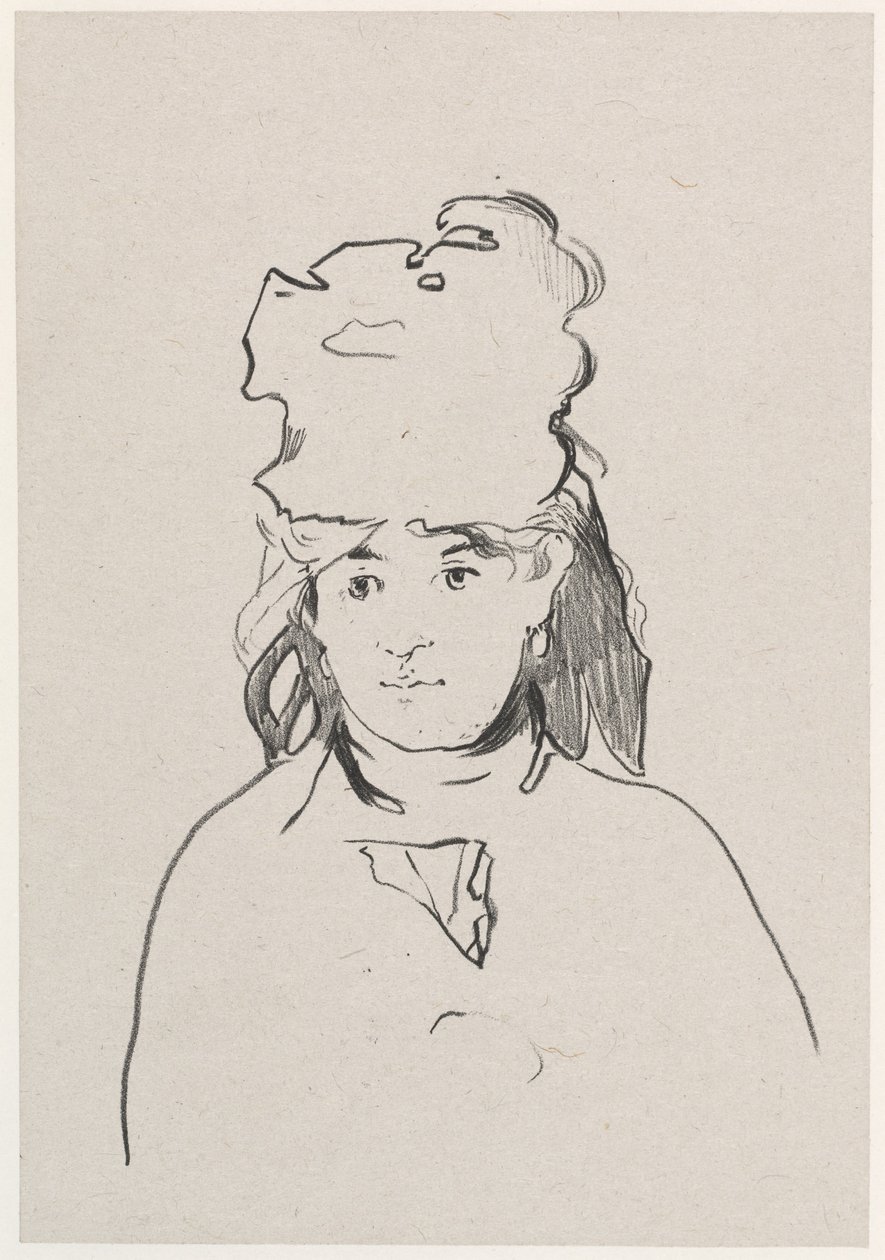 Berthe Morisot av Édouard Manet