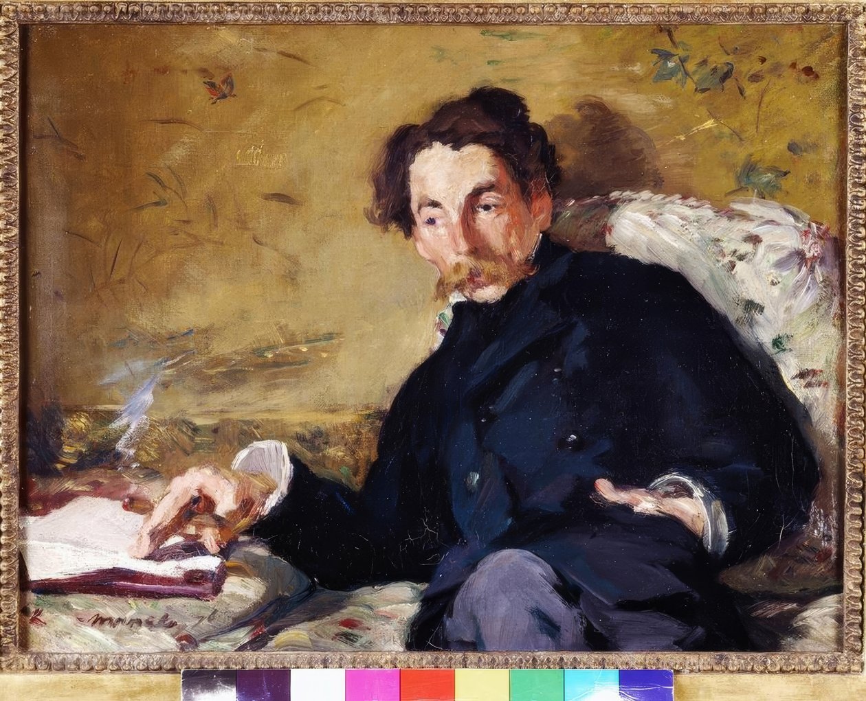Bildnis av Stéphane Mallarmé av Édouard Manet