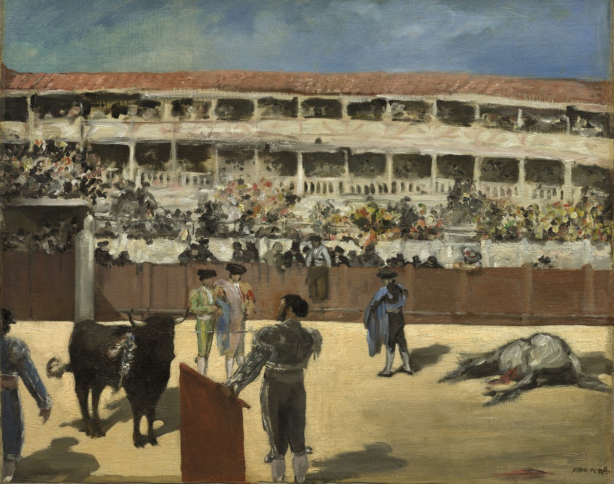 Tyrefekting, 1865-66 av Édouard Manet