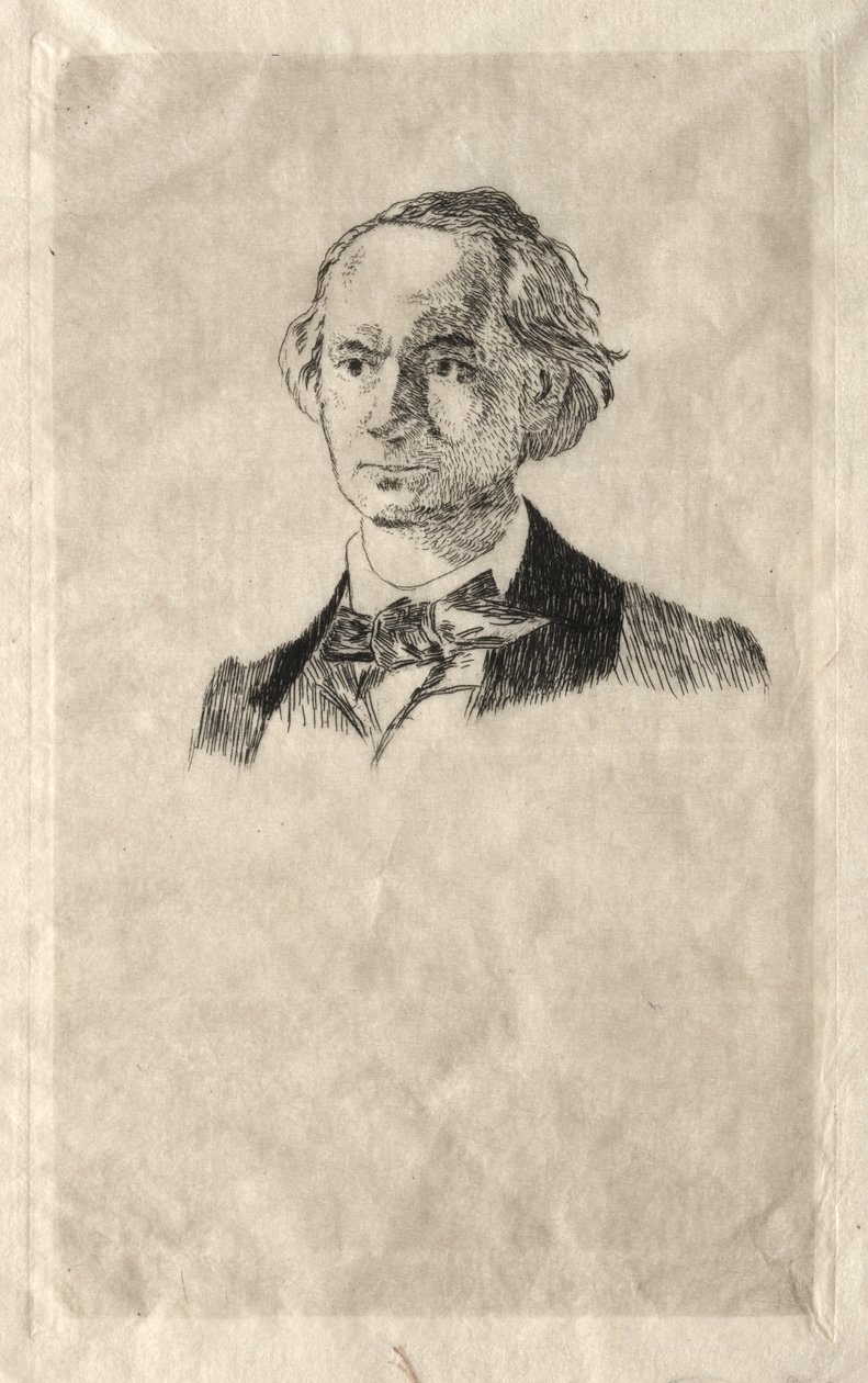 Charles Baudelaire av Édouard Manet