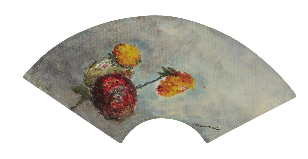 Dahliaer, 1881 av Édouard Manet