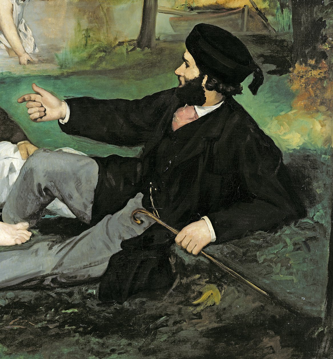 Lunsj på gresset, 1863 av Édouard Manet