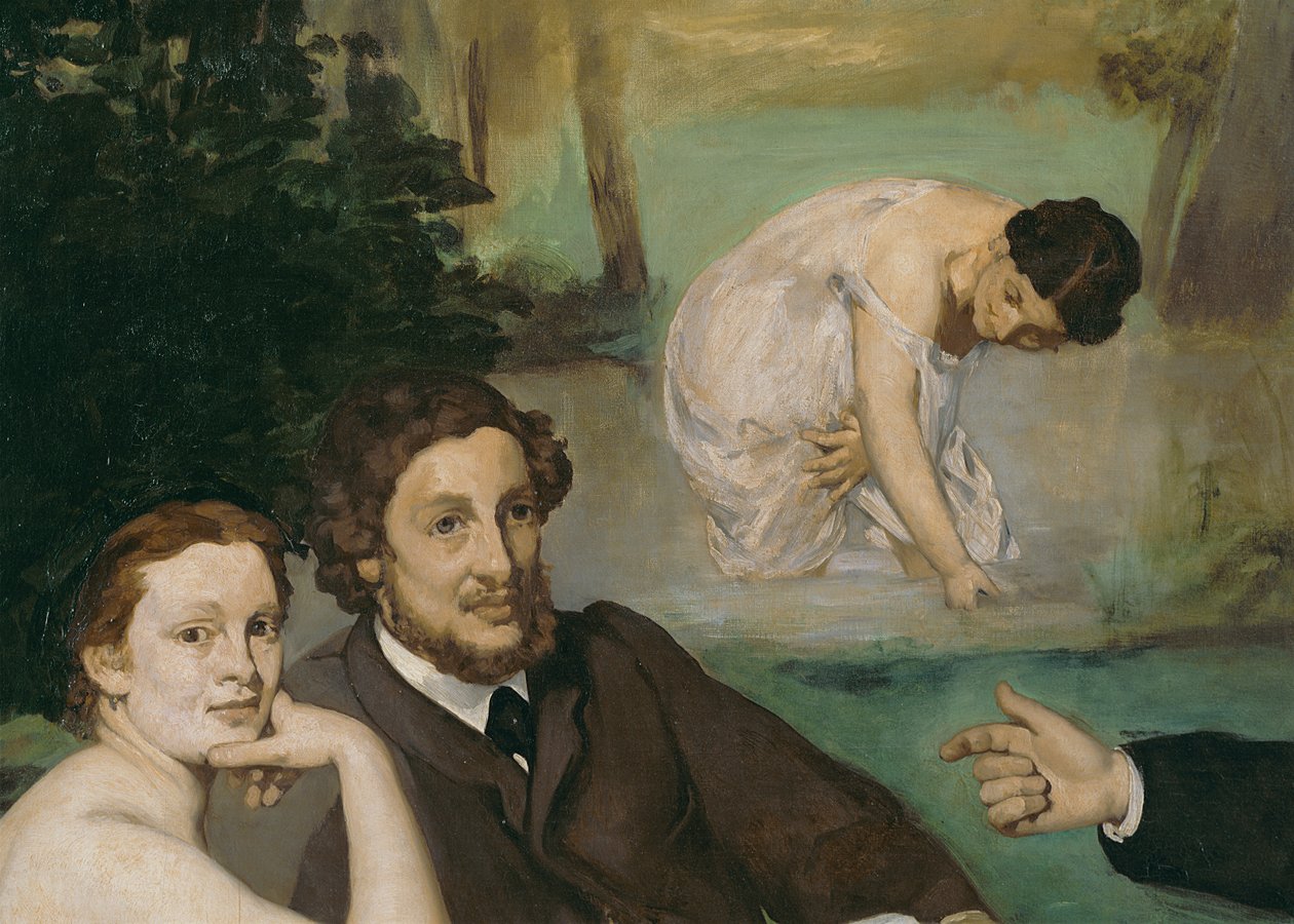 Lunsj på gresset, 1863 av Édouard Manet