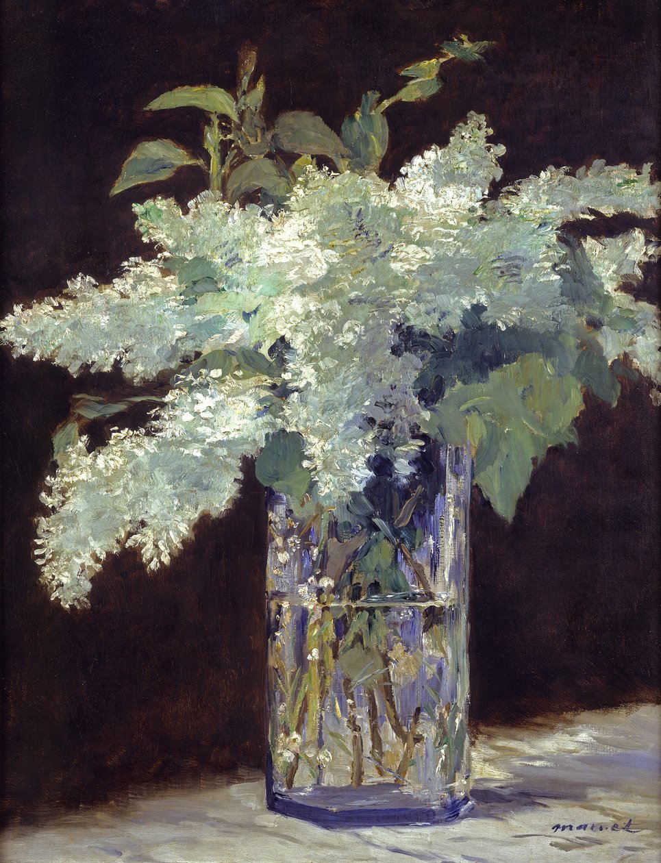 Syrinbuketten av Édouard Manet