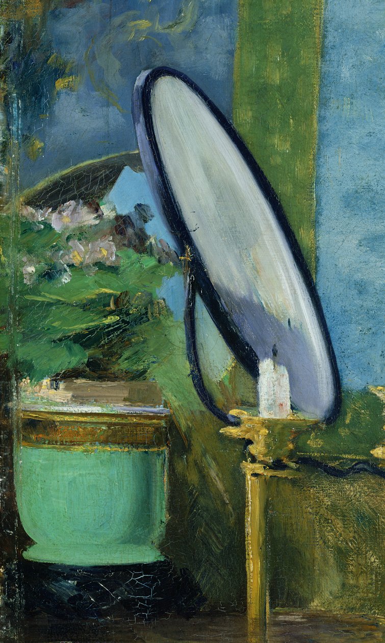 Detalj fra maleriet Nana, 1877 av Édouard Manet