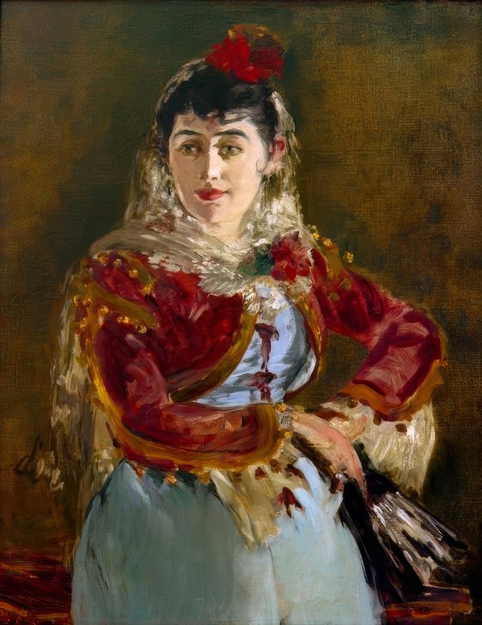 Emilie Ambre som Carmen av Édouard Manet