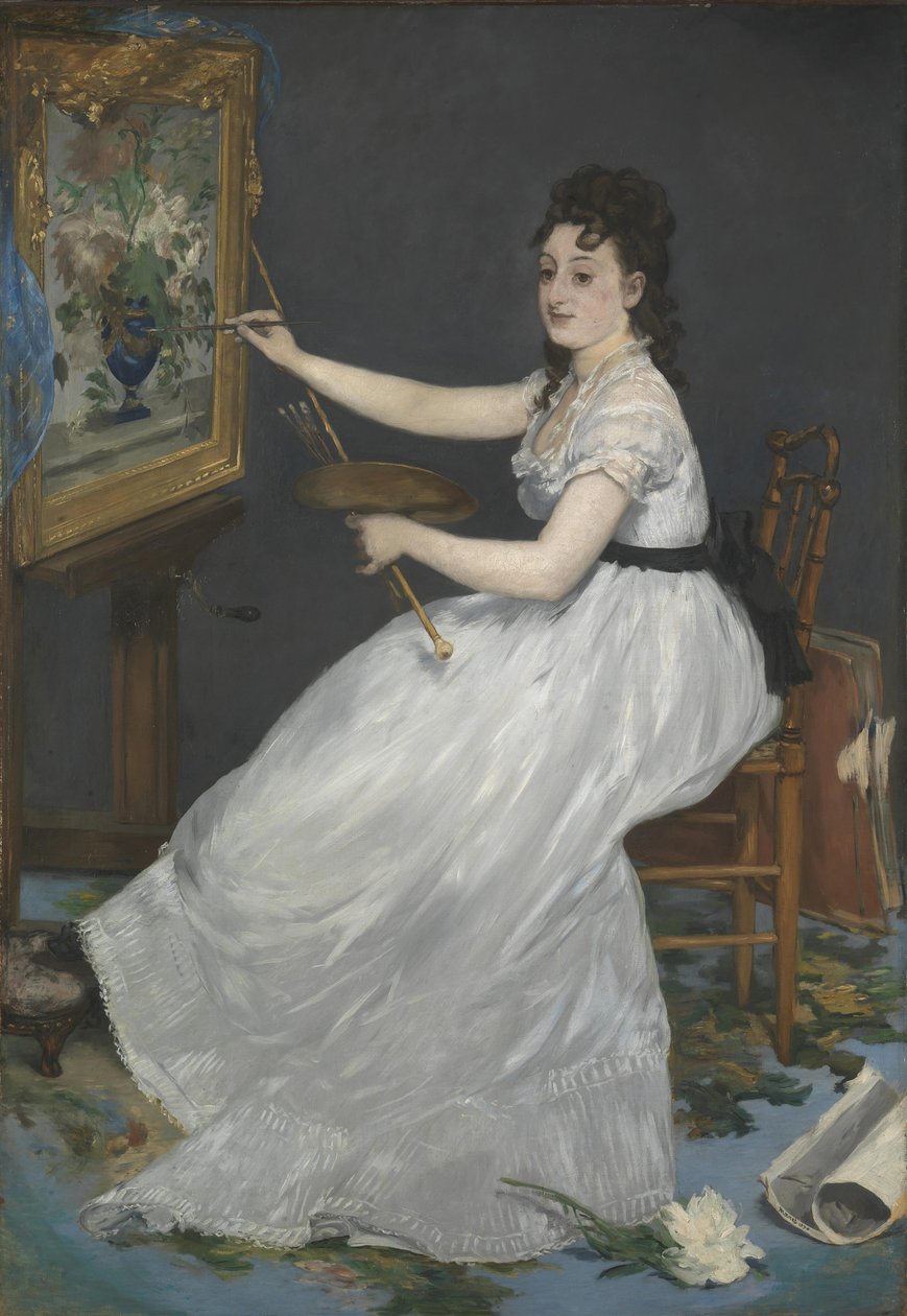 Eva Gonzales, 1870 av Édouard Manet