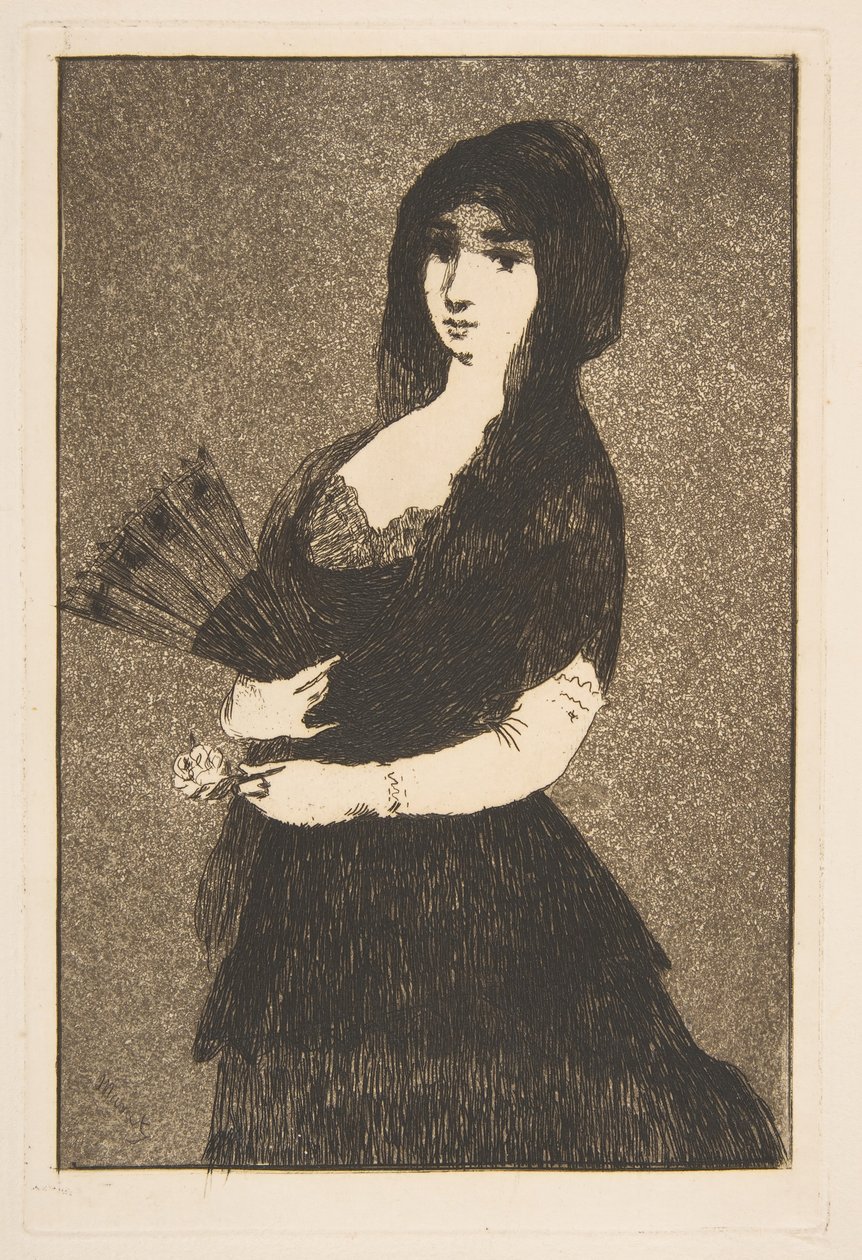 Eksotisk blomst, 1868. av Édouard Manet