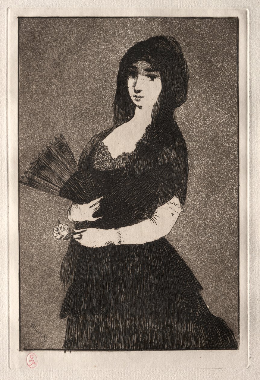 Eksotisk blomst Eksotisk blomst. av Édouard Manet
