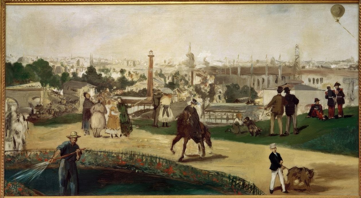Verdensutstillingen i 1867 av Édouard Manet