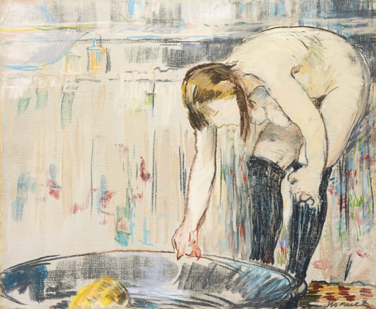kvinne i badekaret av Édouard Manet