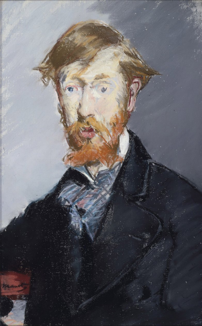 George Moore, 1879 (pastell på lerret) av Édouard Manet