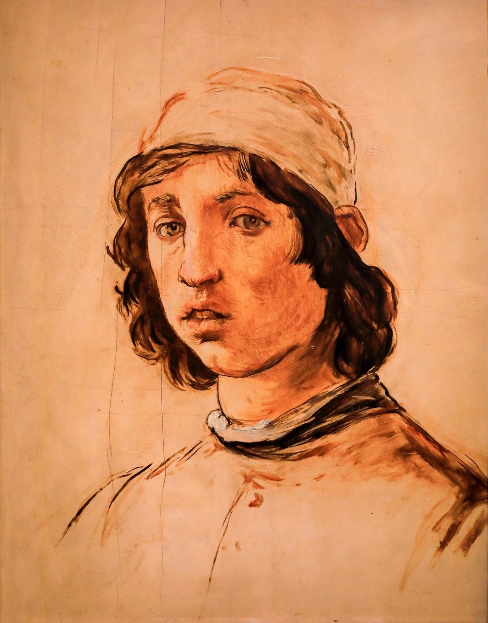 Leder for en ung mann etter Filippino Lippis selvportrett av Édouard Manet