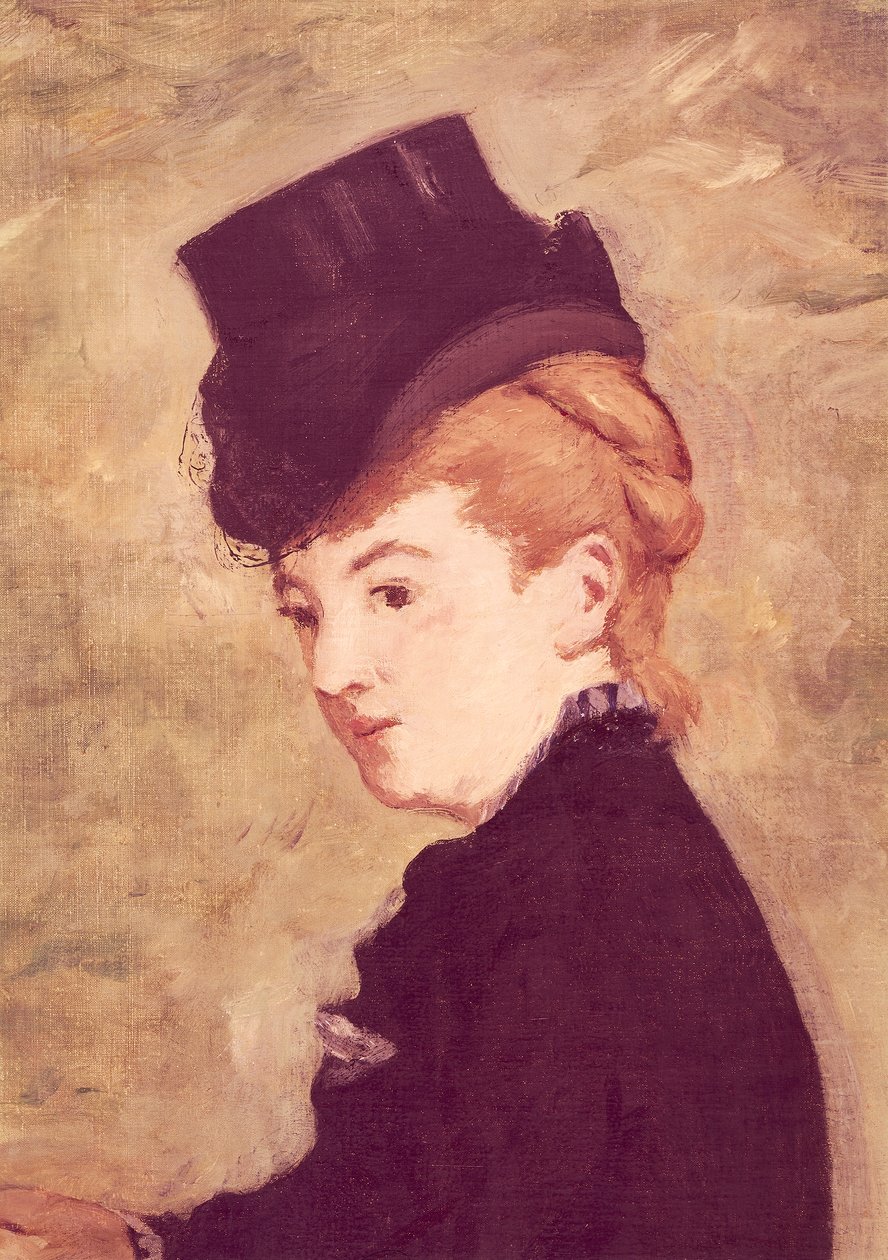 Horsewoman eller Madame Lefebure på hesteryggen av Édouard Manet