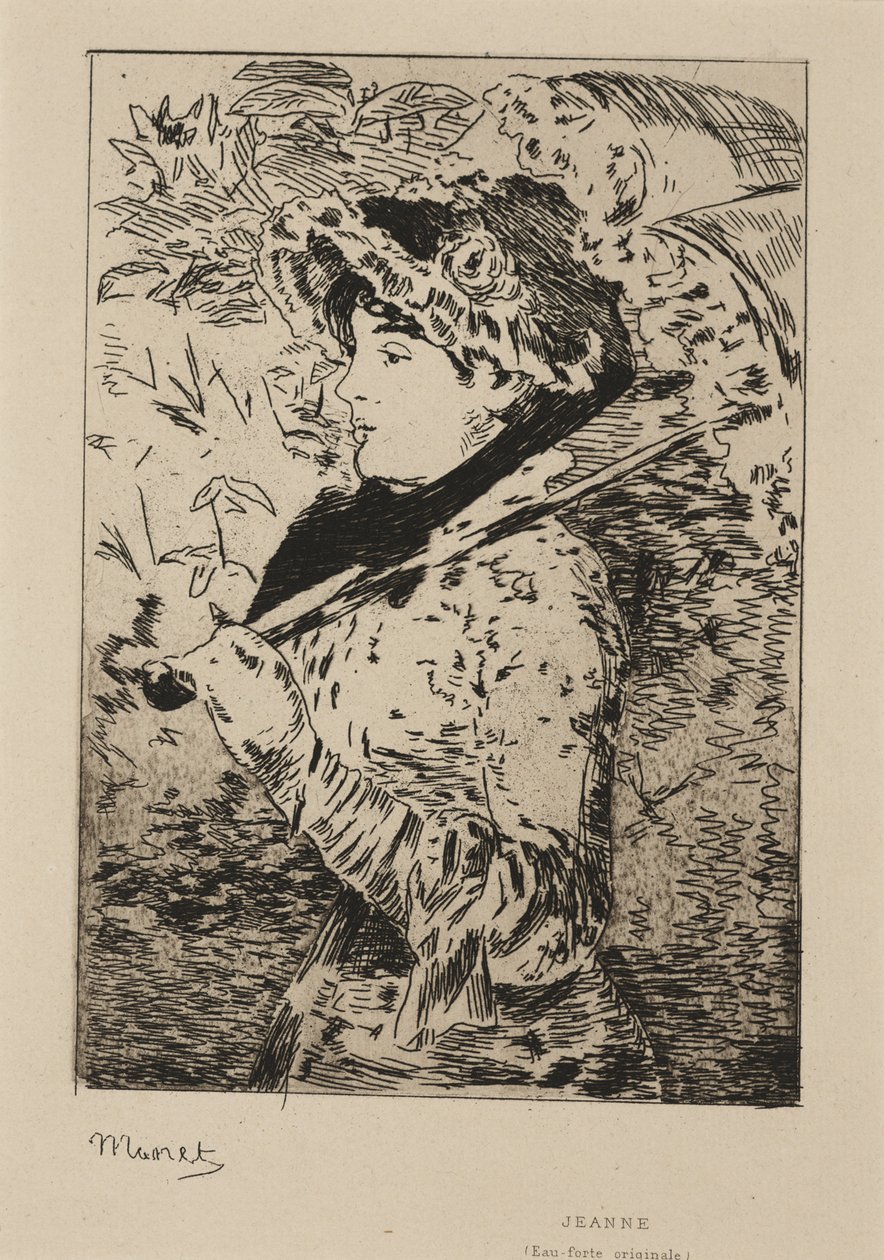 Jeanne: Vår av Édouard Manet