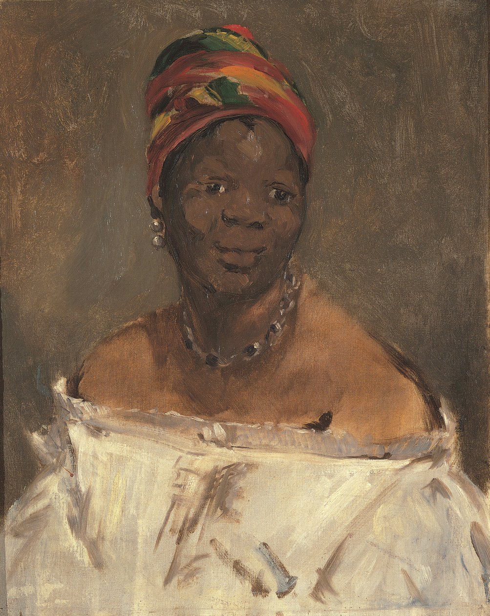 The Negress, 1862-1863. av Édouard Manet