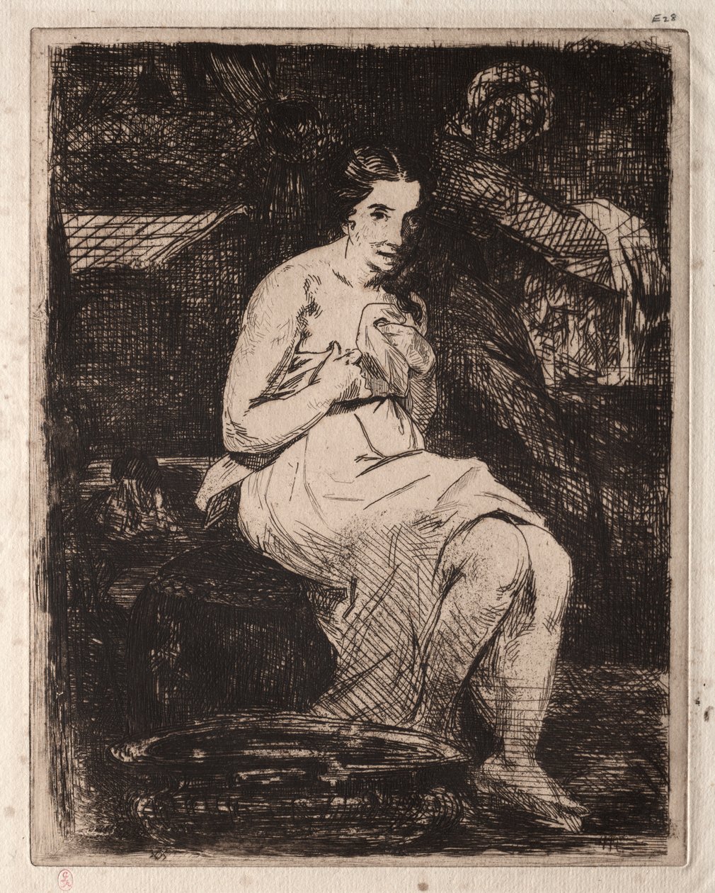 Toalettet av Édouard Manet
