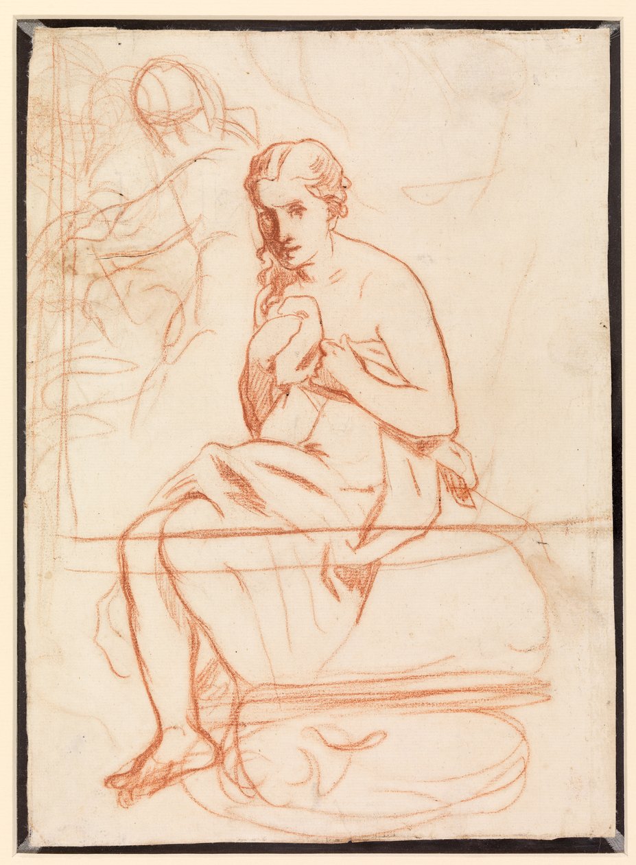 Toalettet, 1860 av Édouard Manet