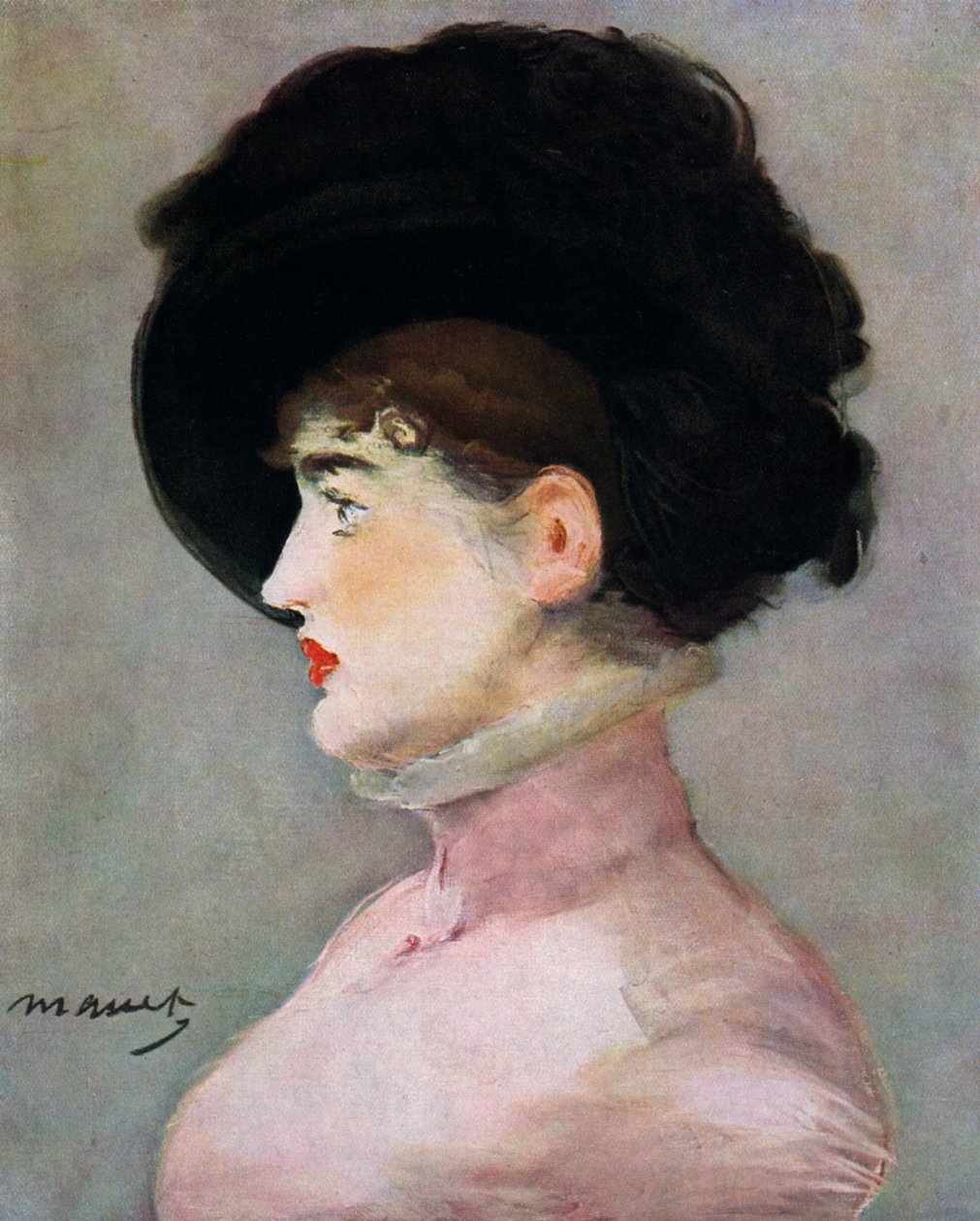 Wienerne: Portrett av Irma Brunner, 1882. av Édouard Manet
