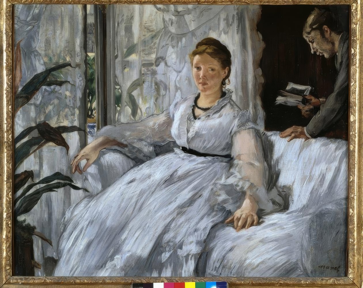 Lesning av Édouard Manet