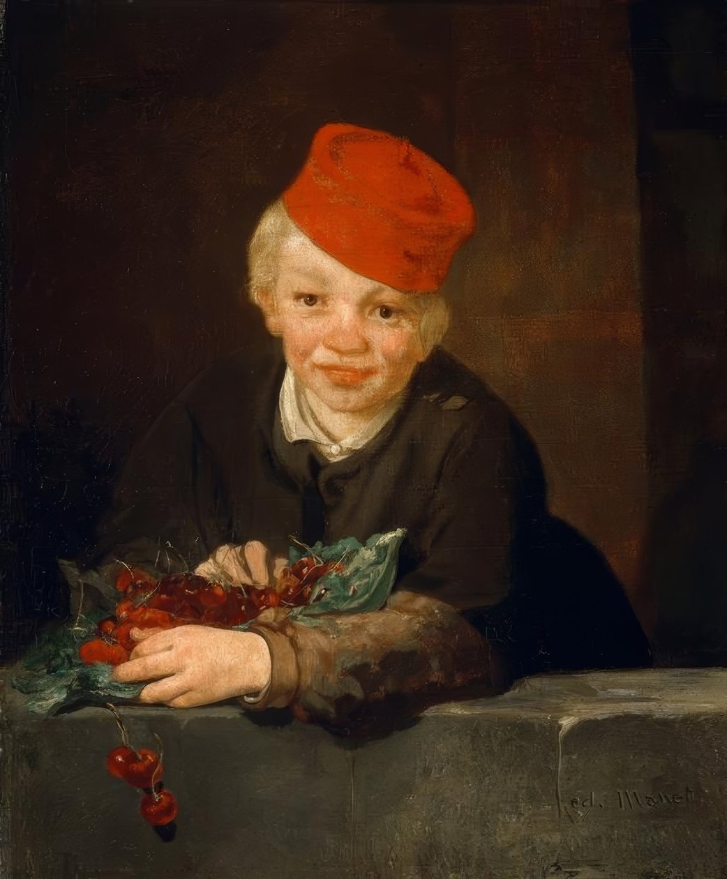 Kirsebærgutten av Édouard Manet