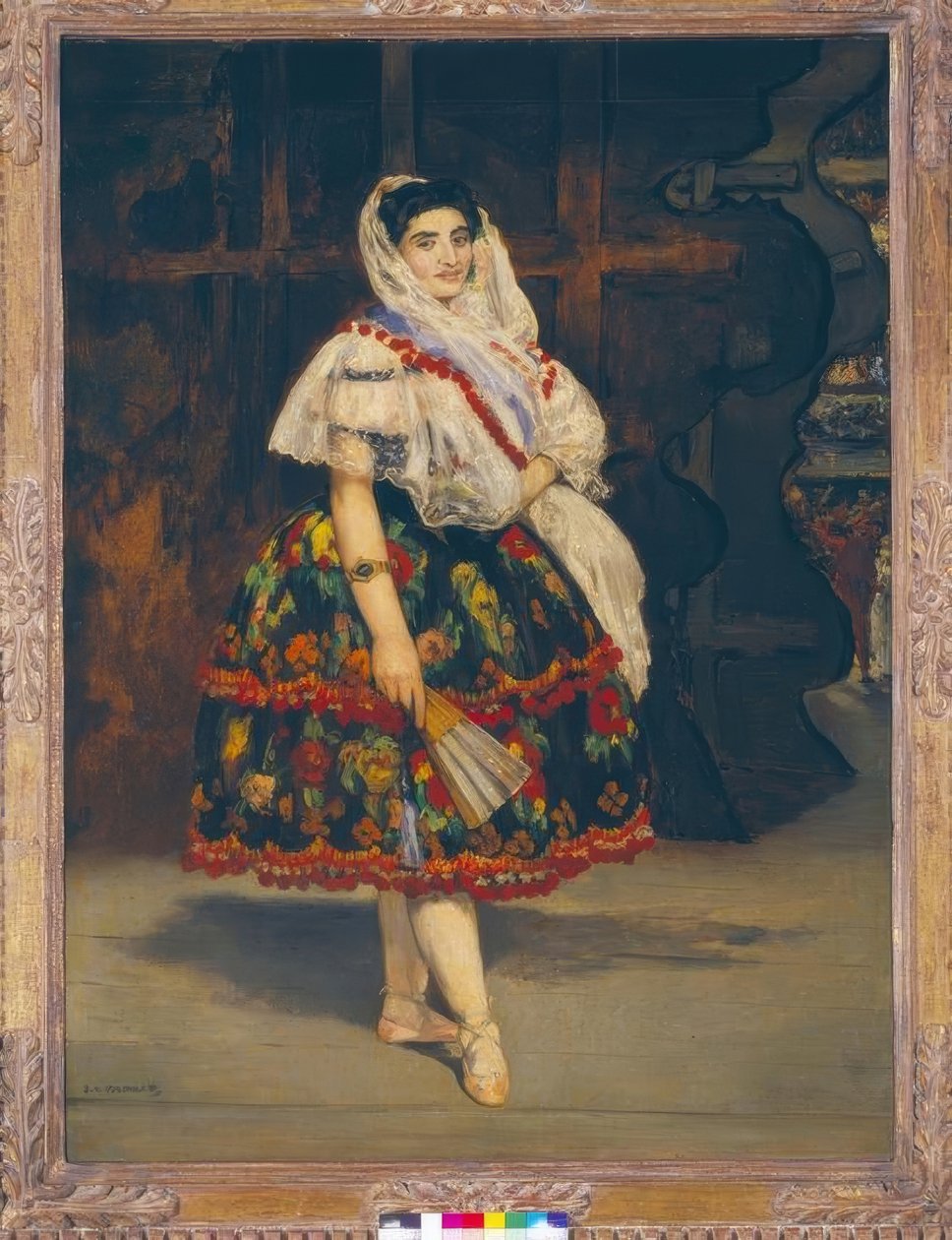 Lola fra Valencia av Édouard Manet