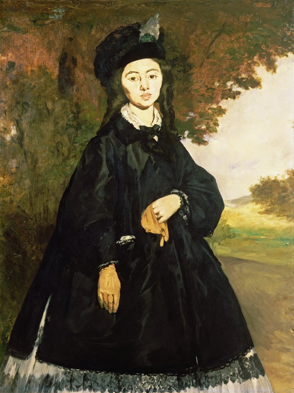 Fru Brunet av Édouard Manet