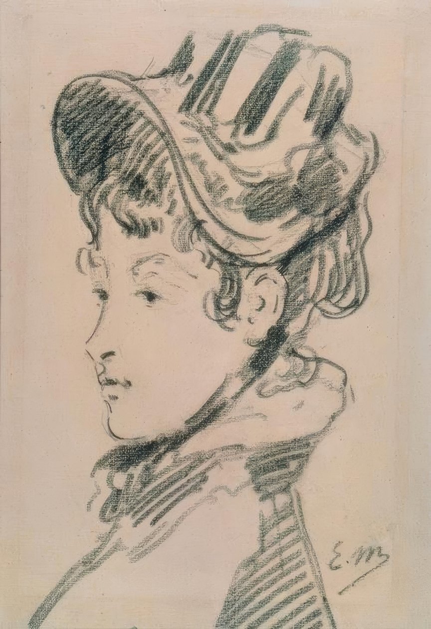 Madame Jules Guillemet av Édouard Manet