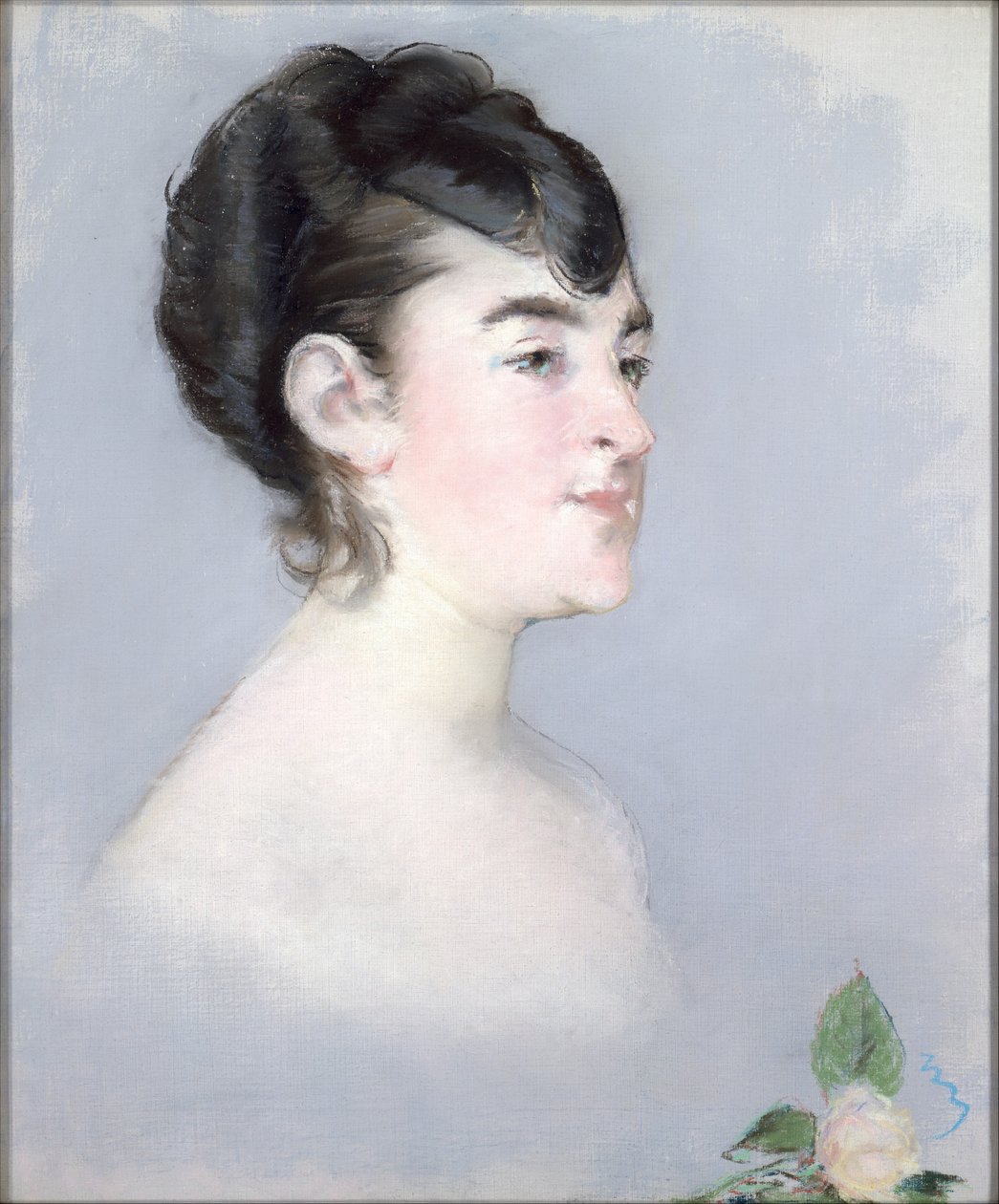 Frøken Isabelle Lemonnier (1857-1926) av Édouard Manet