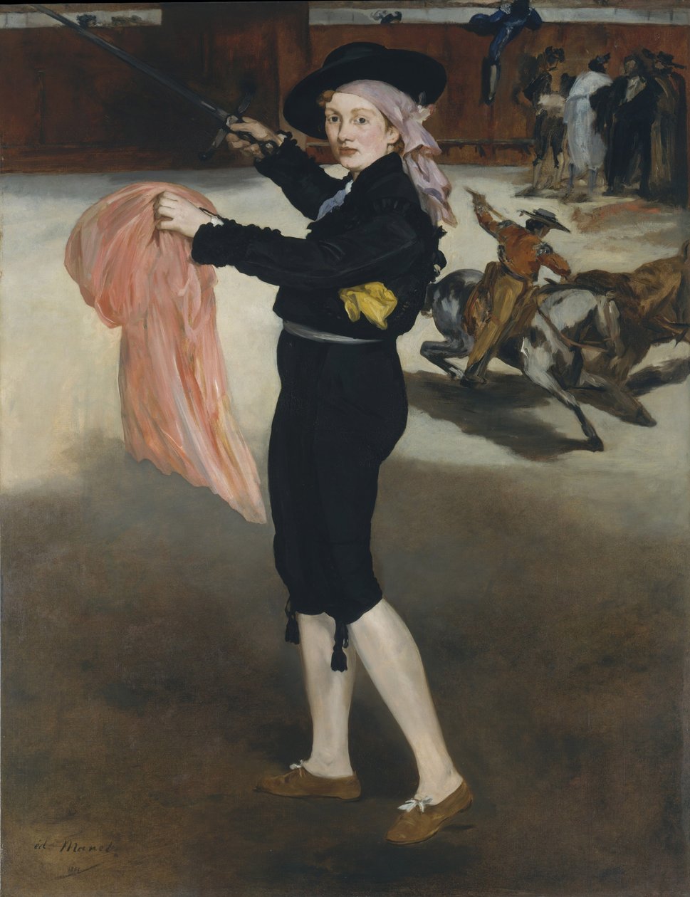 Mademoiselle V. . . i kostymet til en Espada, 1862 av Édouard Manet