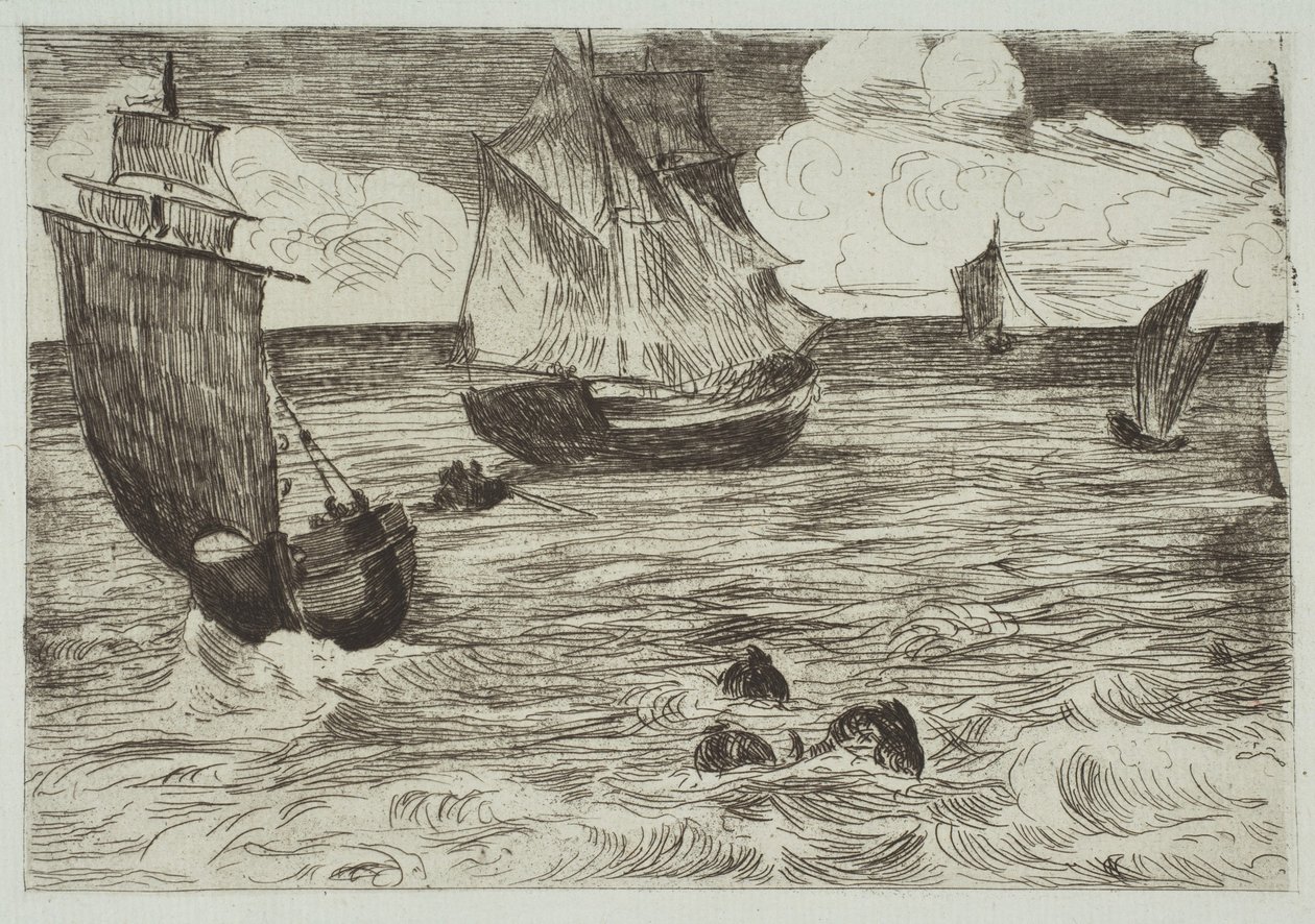 Marinemaleri av Édouard Manet