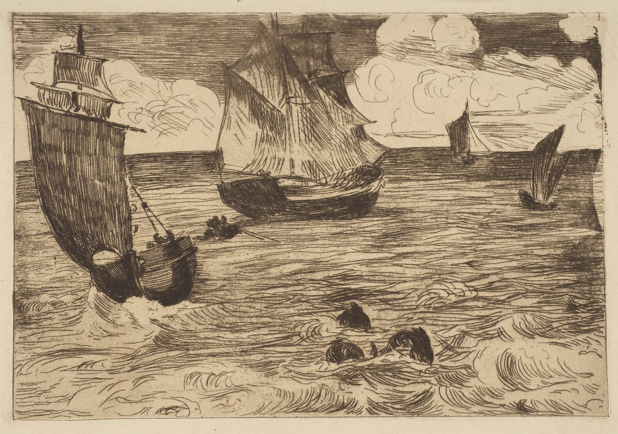 Marine, 1865-66. av Édouard Manet