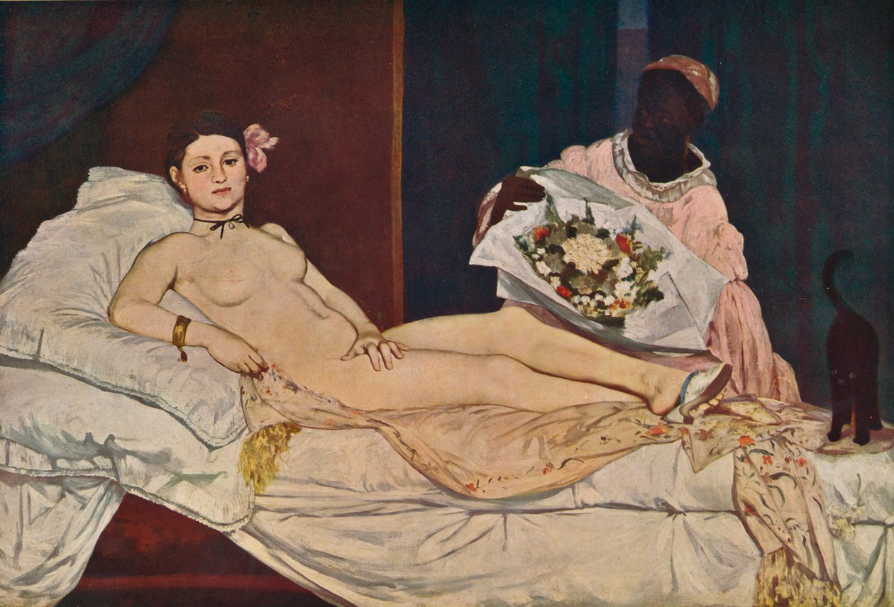 Olympia, 1863 av Édouard Manet
