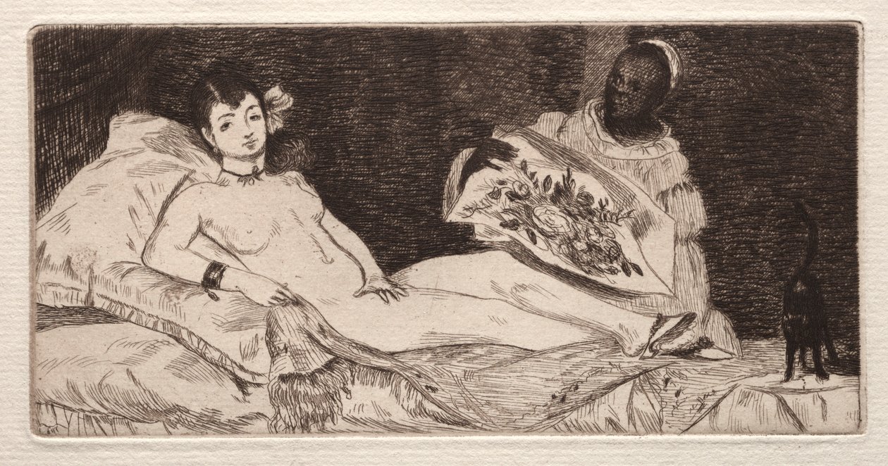 Olympia, 1867. av Édouard Manet