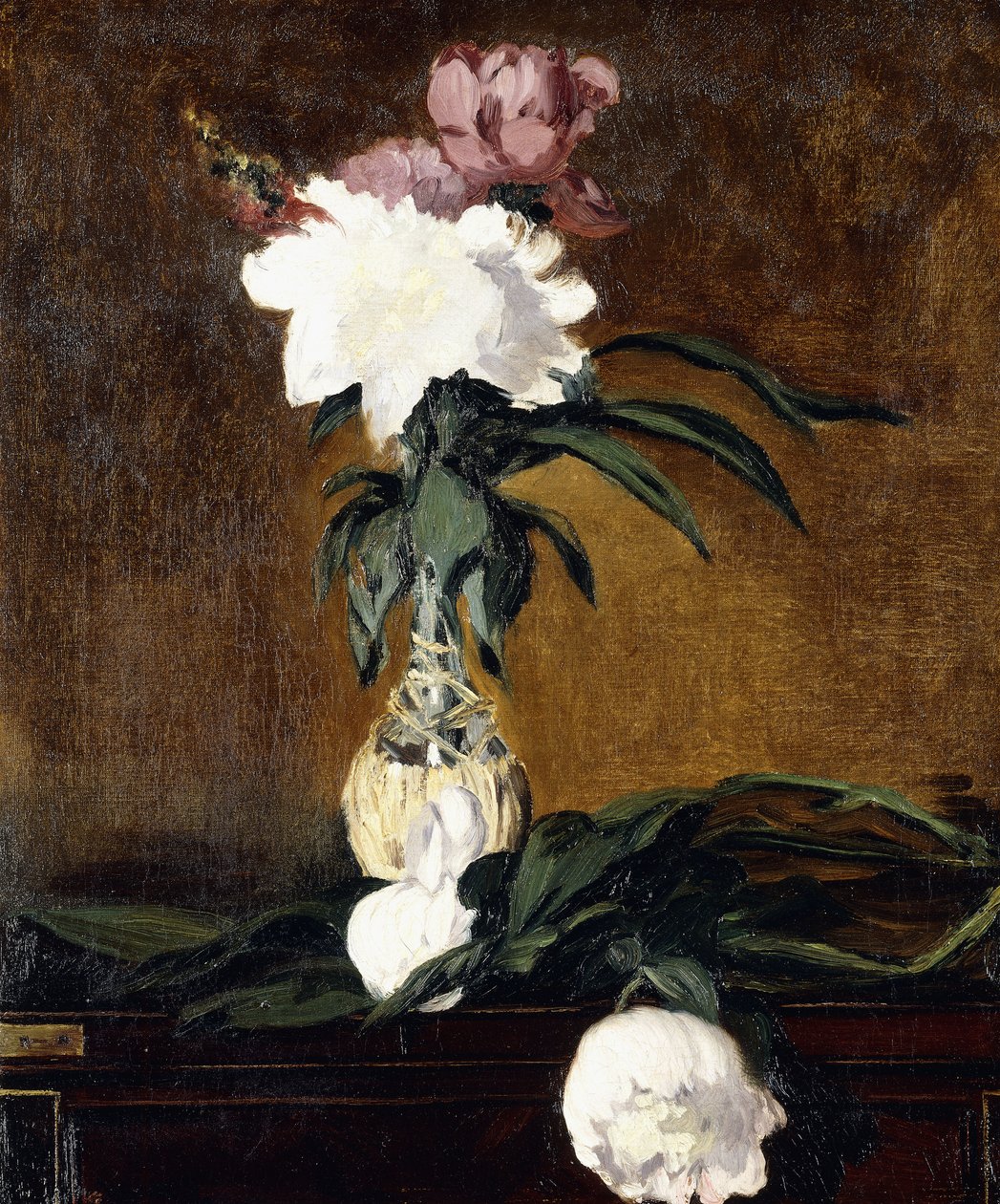 Peoner i en flaske, 1864 av Édouard Manet