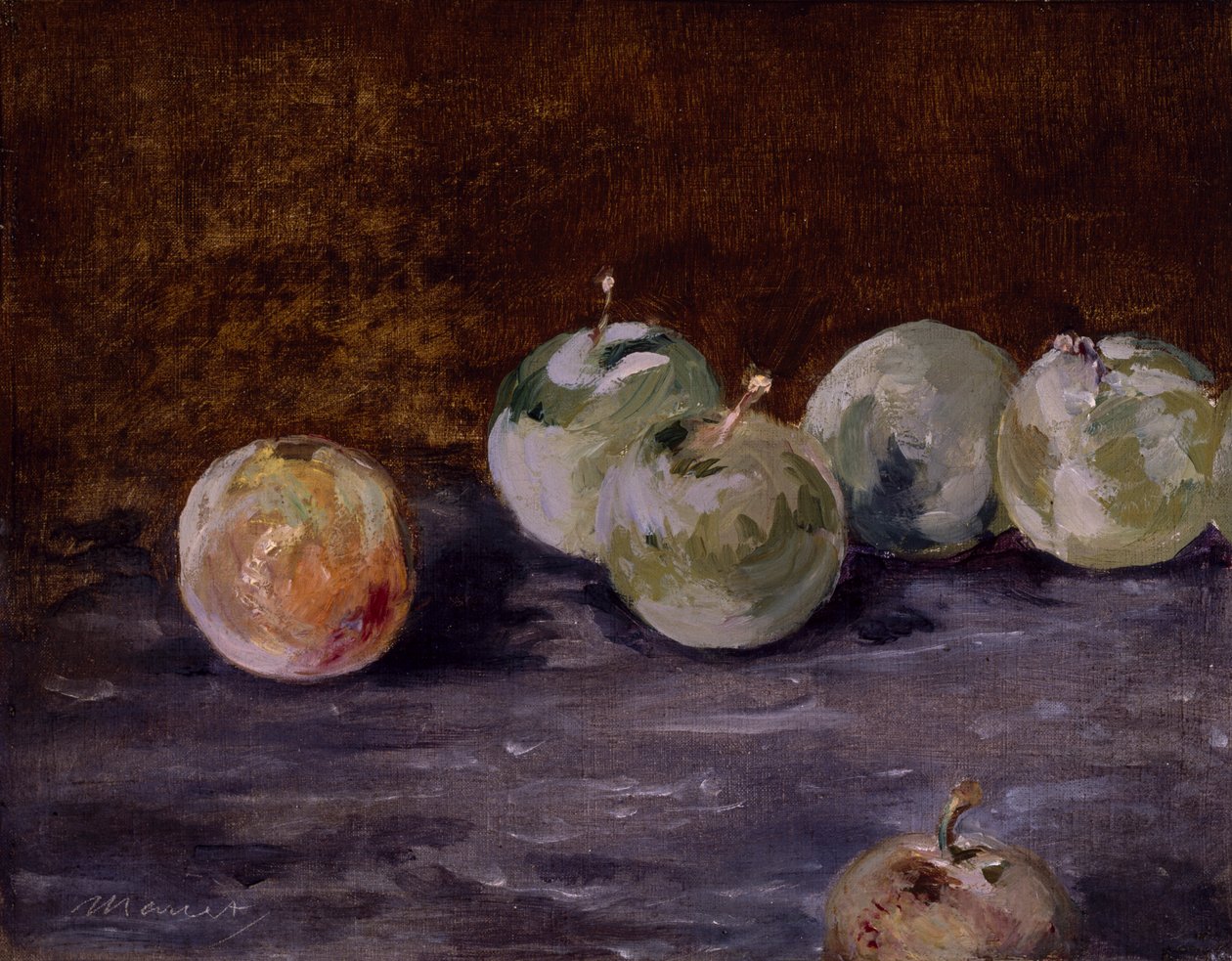 Plommer, ca. 1880 av Édouard Manet