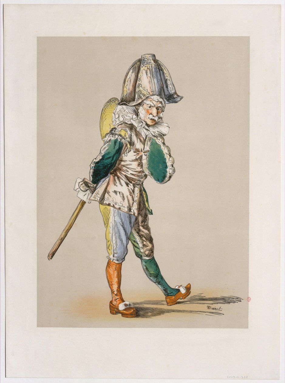 Polichinelle av Édouard Manet