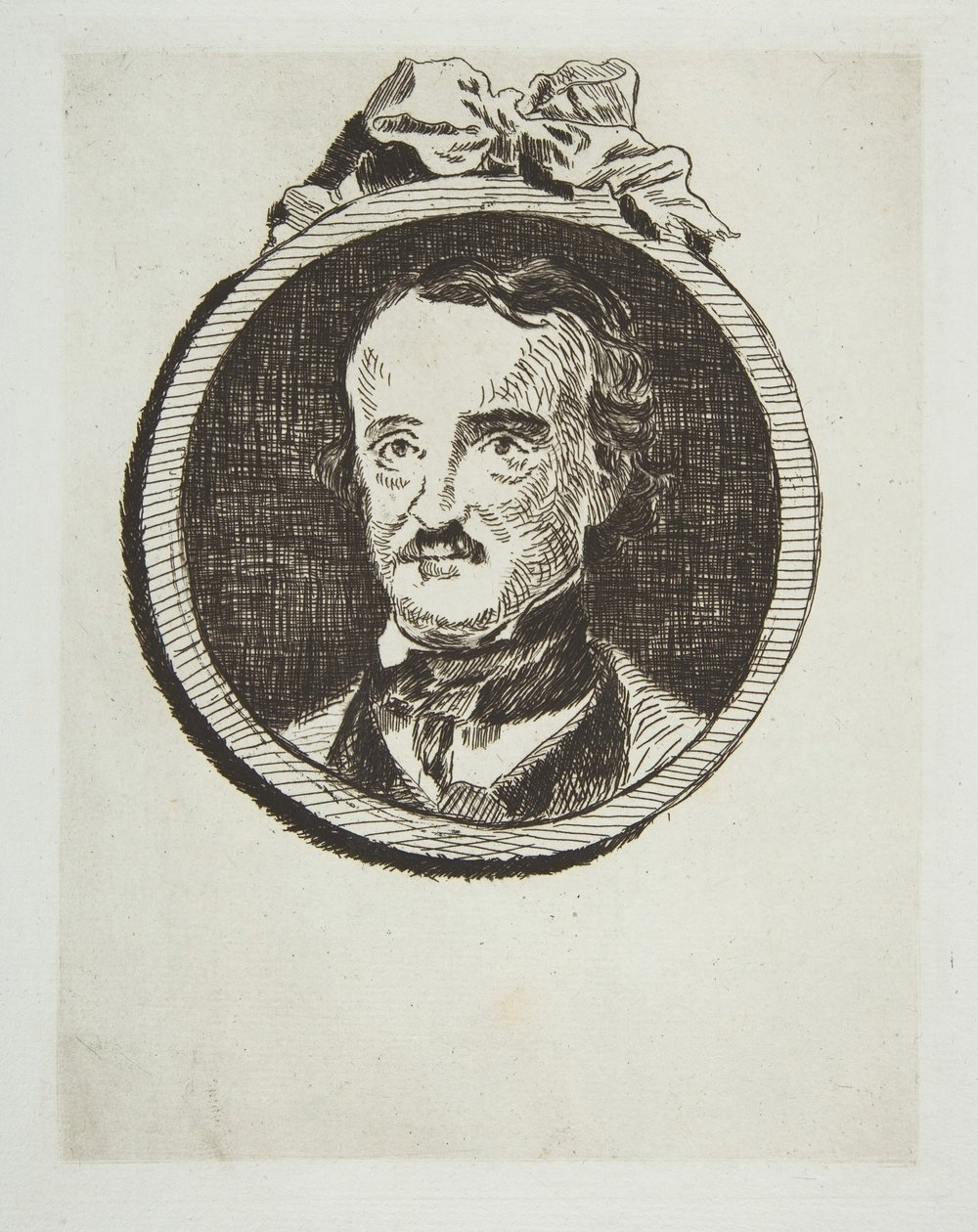 Portrett av Edgar Allan Poe, 1876. av Édouard Manet