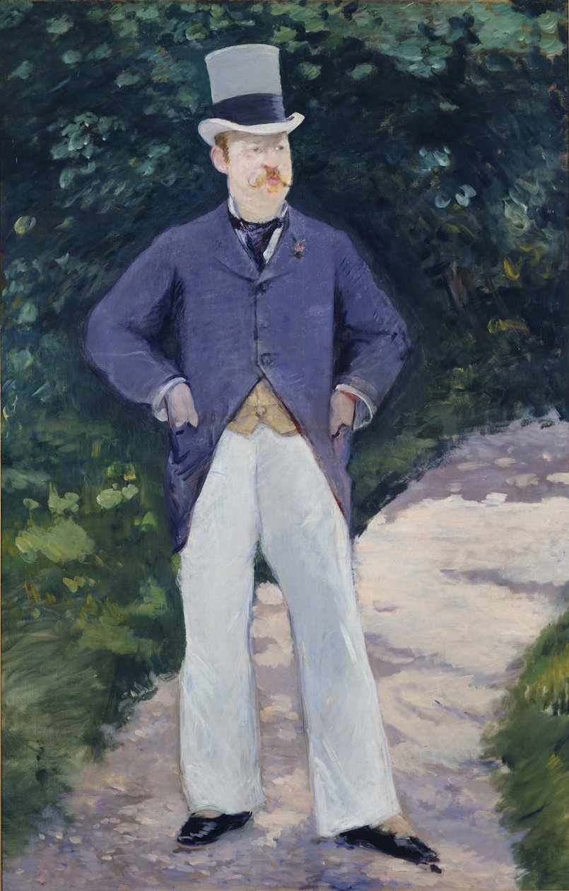 Portrett av Monsieur Brun, 1879 av Édouard Manet