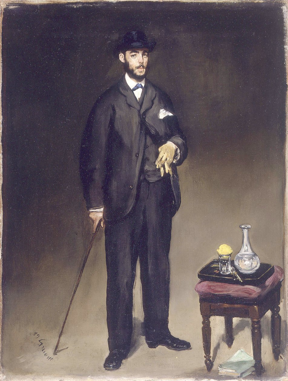 Portrett av Théodore Duret av Édouard Manet
