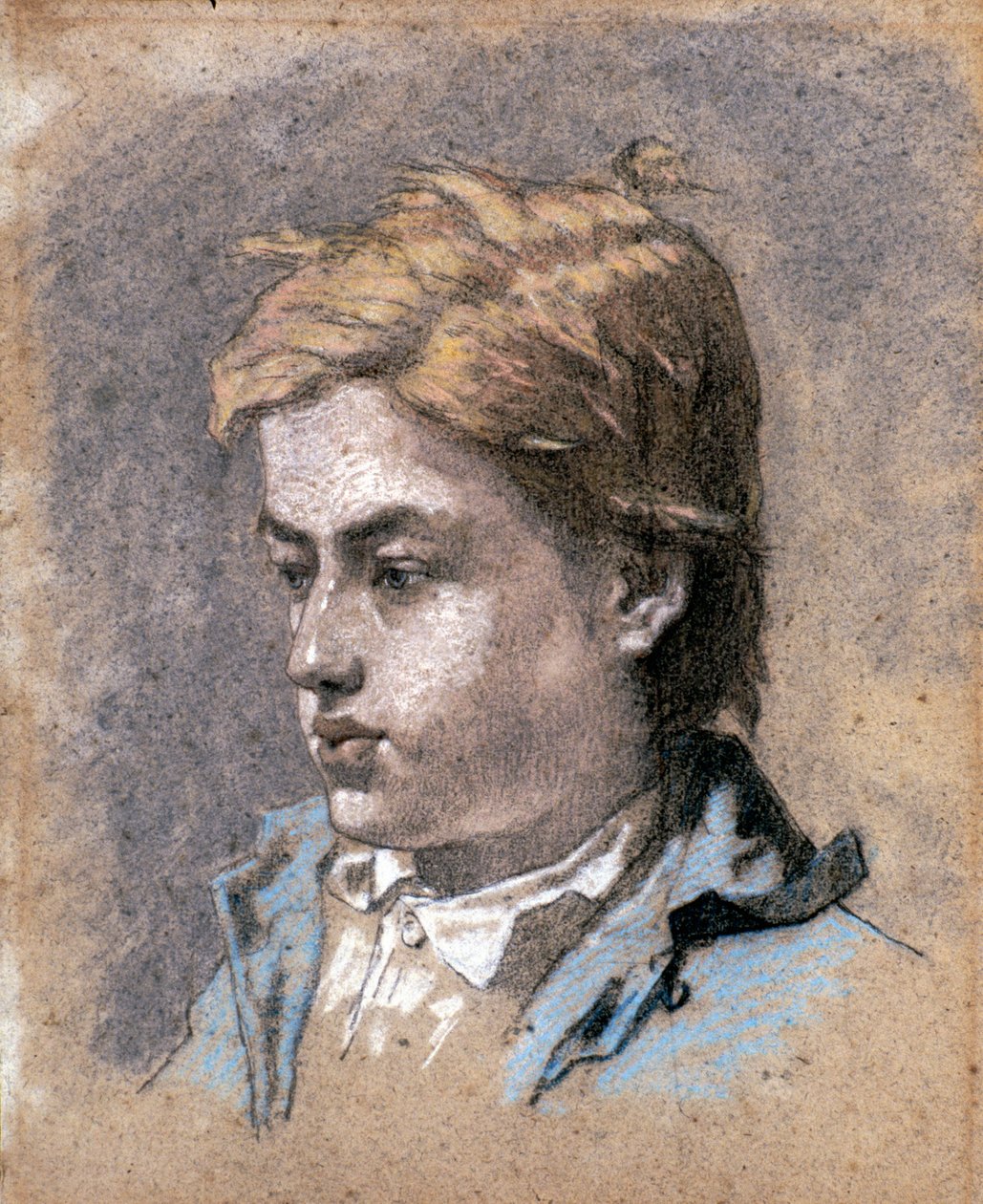 Portrett av en ung mann, ca. 1856 av Édouard Manet