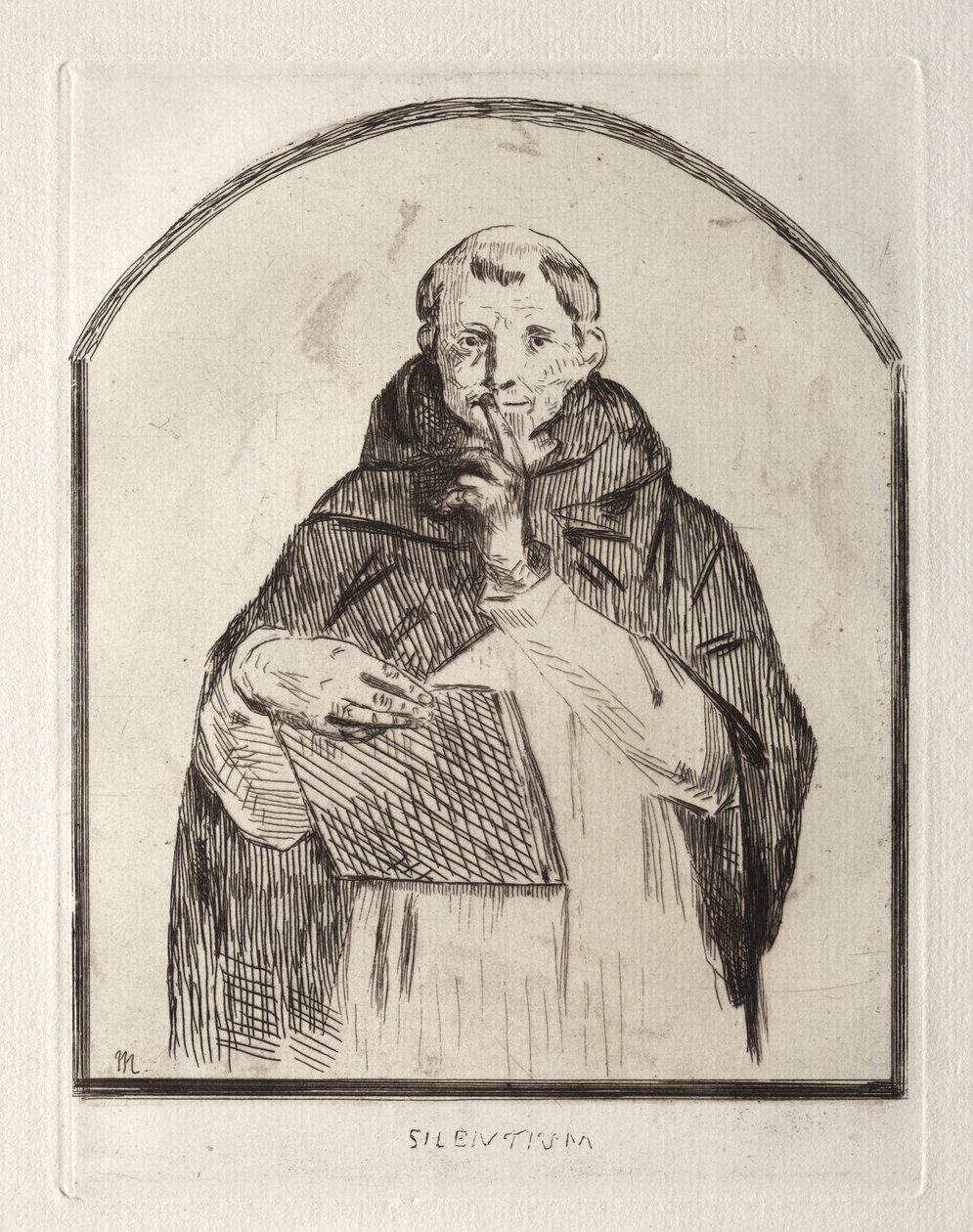 Silentium av Édouard Manet